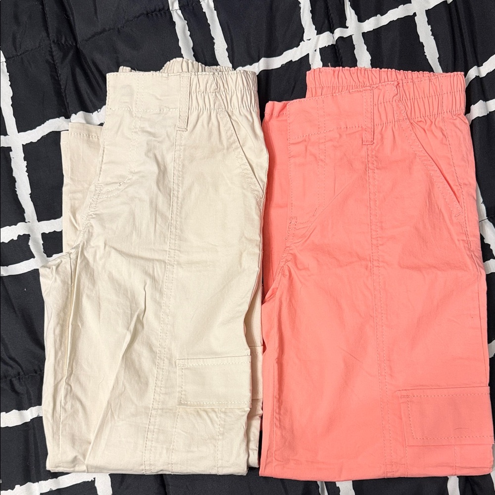 Art Class Girls Wide Leg Cargo Pants - Picture 2 of 4
